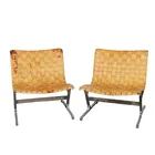  Preview image for (2) Ross Littell PLR 1 Leather Lounge 