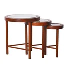  Preview image for Vintage Post Modern Teak and Glass 
