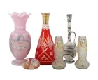  Preview image for (6) Art Glass Vases & Decor 