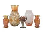  Preview image for (5) Art Glass Feat. Carnival Glass 