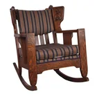  Preview image for Arts and Crafts Style Wingback Rocker 