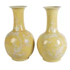 Preview image for Pair of Chinese Porcelain Yellow Vases 