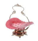  Preview image for Victorian Silver Plated Pink Flower 