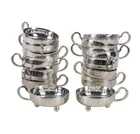  Preview image for (18) Silver Plated Ice Cream Dishes 
