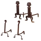  Preview image for (2) Sets of Wrought Iron Andirons 