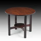  Preview image for L&JG Stickley 36"d Oak Lamp Table c1910 