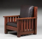  Preview image for Large Stickley Brothers Slatted 3/4 Cube 