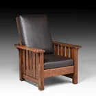  Preview image for L&JG Stickley #498 Slatted Morris Chair 