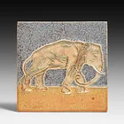  Preview image for Royal Delft Elephant Tile c1910 