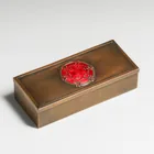  Preview image for English Arts & Crafts Brass & Enamel Box 