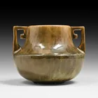  Preview image for Fulper Pottery Brown & Green Flambe 