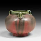  Preview image for Fulper Pottery Chinese Green & Pink 