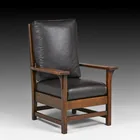  Preview image for Gustav Stickley Oak Large Armchair c1910 