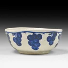  Preview image for Large Dedham Pottery Grapevine Fruit 