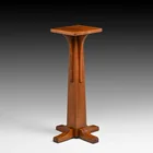  Preview image for L&JG Stickley Square Oak Pedestal c1910 