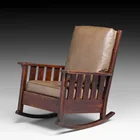  Preview image for Gustav Stickley #323 Slatted Oak Rocker 