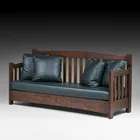  Preview image for Roycroft #095 Oak Davenport Sofa c1905 