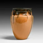  Preview image for Fulper Pottery Orange & Mirror Black 