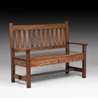  Preview image for Roycroft #093 Chestnut Bench c1905 