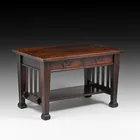  Preview image for Roycroft Oak Two-Drawer Library Table 
