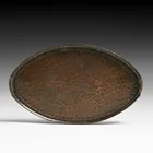  Preview image for Roycroft Hammered Copper Oval Tray c1915 