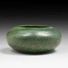  Preview image for Merrimac Pottery Matte Green Closed Bowl 