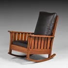  Preview image for L&JG Stickley Slatted Rocker c1908-1912 
