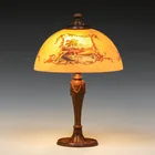  Preview image for Jefferson Reverse-Painted Lamp c1920s 