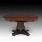  Preview image for Gustav Stickley 54"d Pedestal Dining 