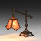  Preview image for Rembrandt Mica Bridge Lamp c1920 