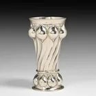  Preview image for German Jugendstil 800 Silver Vase c1900 