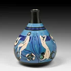  Preview image for Longwy Art Deco Crackleware Nudes Vase 
