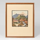  Preview image for Alois Schramm Color Woodcut 