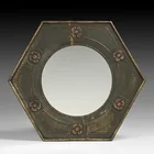  Preview image for Arts & Crafts Copper & Brass Hexagonal 