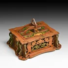  Preview image for Arts & Crafts Pyrography Cutout Humidor 
