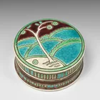  Preview image for Longwy Art Deco Crackleware Landscape 