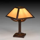  Preview image for Arts & Crafts Mission Oak & Slag Glass 