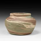  Preview image for Niloak Pottery Mission Swirl Squat Vase 