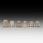  Preview image for Group of 6 Sterling Silver Thimbles 