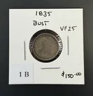  Preview image for 1835 Capped Bust Dime VF 