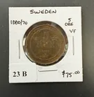  Preview image for Sweden - 1880/70 5 Ore 