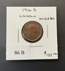  Preview image for 1916 D Lincoln Wheat Cent UNC 