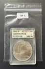  Preview image for 1990 W Eisenhower Silver Commemorative 