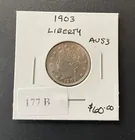  Preview image for 1903 Liberty Nickel AU 