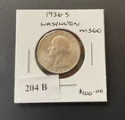  Preview image for 1936 S Washington Quarter UNC 