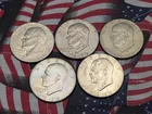  Preview image for (5) 1976 P&D Bicentennial Eisenhower 