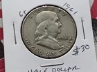  Preview image for 1961 Franklin Half Dollar, 90% Silver - 