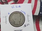  Preview image for 1892 Barber Quarter, 90% Silver 
