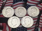  Preview image for (5) 1971-D Eisenhower Dollars 