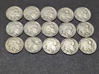  Preview image for (15) 1936 Indian Head Buffalo Nickels 